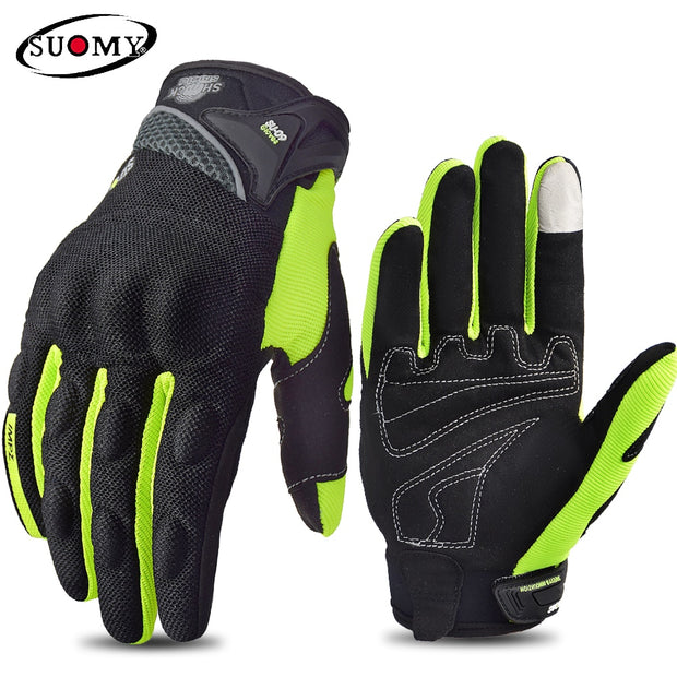 Durable Touch-Screen Enabled Motorcycle Gloves